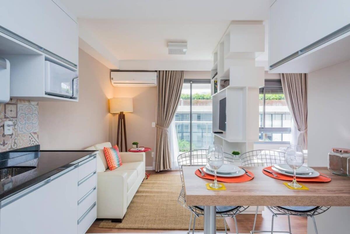 Bhomy Vila Madalena Studio Moderno Na85B Сан-Пауло Экстерьер фото